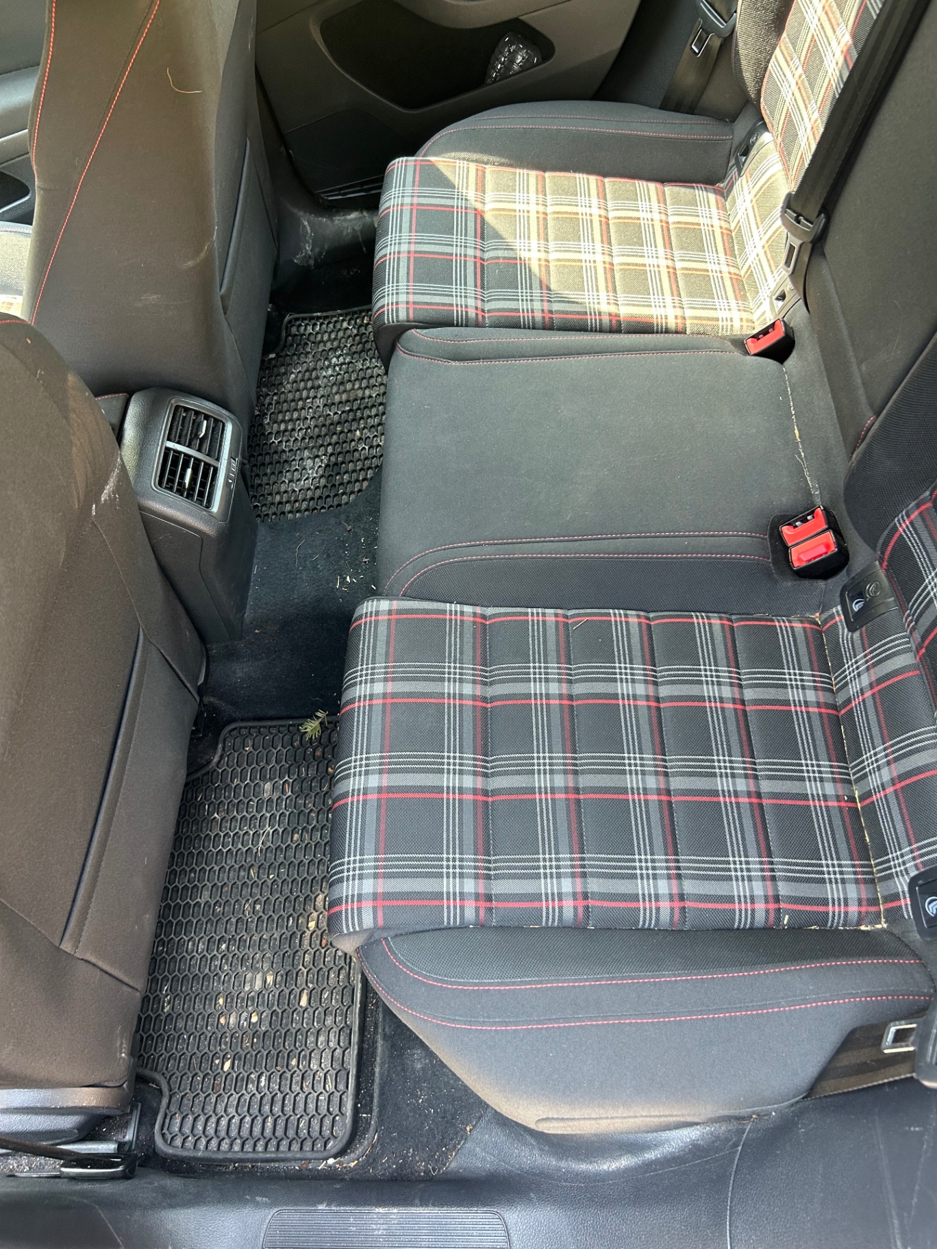 Rear Seats before detailing