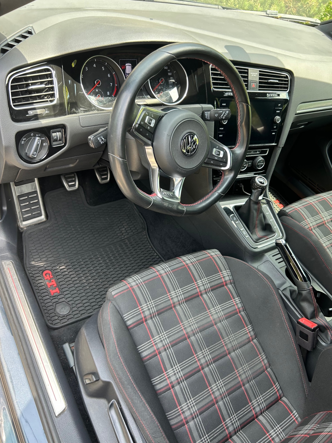 Driver Area after detailing