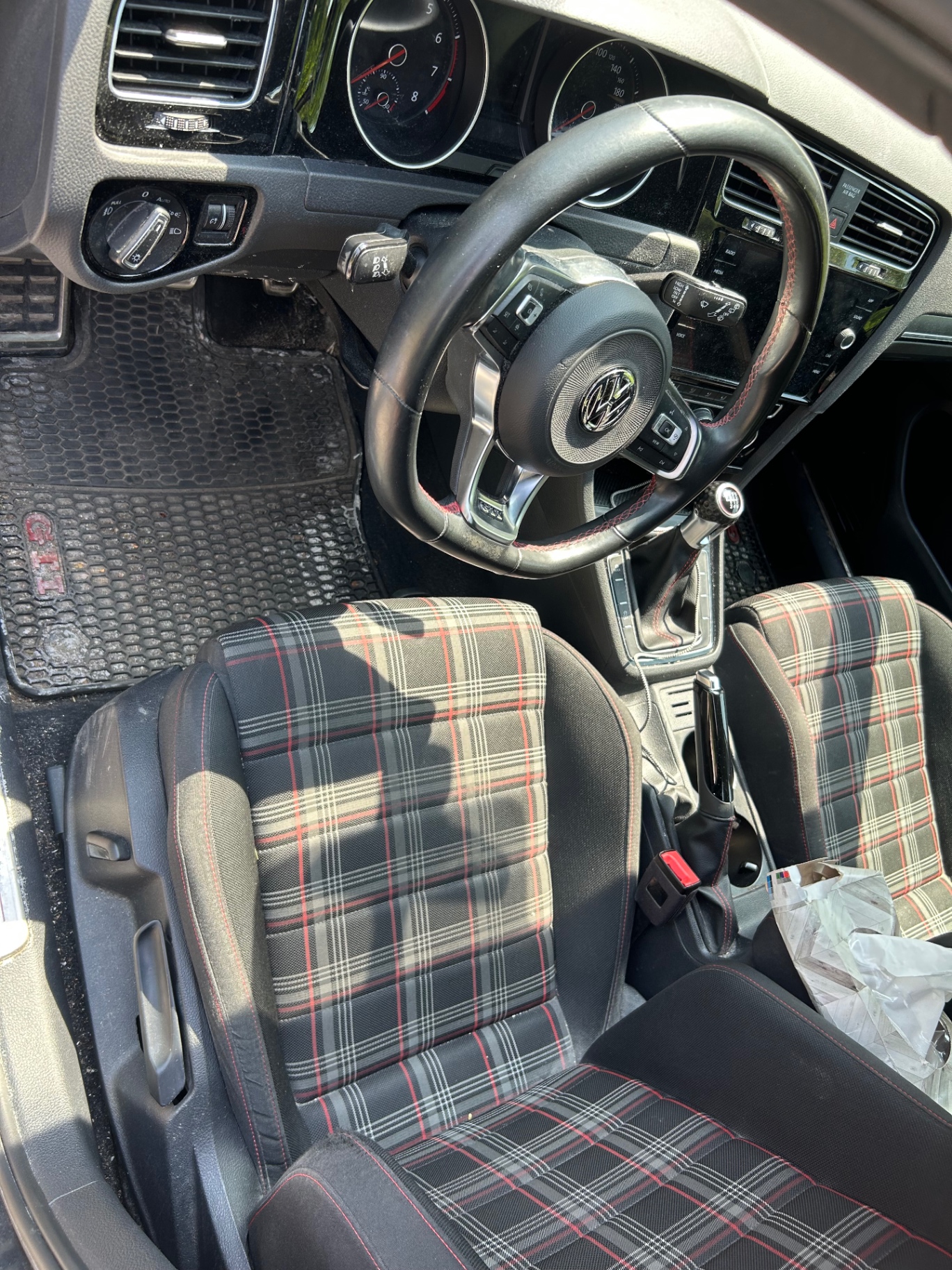 Driver Area before detailing